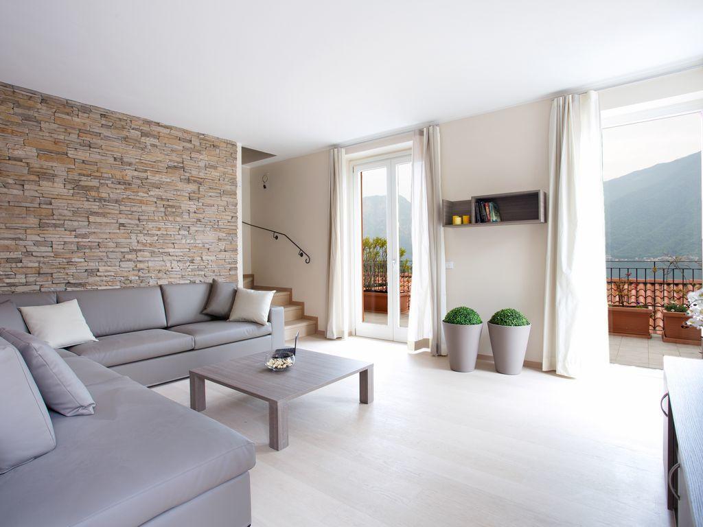 Sala Comacina Residence Apartment 5 - Sleeps Up To 10 By Italian Apartments Bagian luar foto